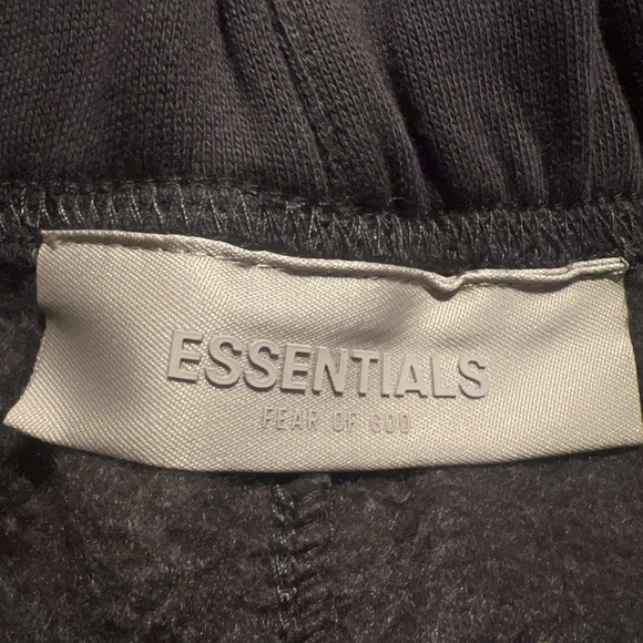 Essentials FEAR OF GOD ESSENTIALS 1977 LOGO CUFF SWEAT PANT | Iron | NEW/NWT🔥 - Picture 12 of 16